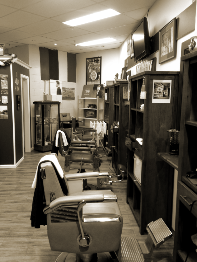 Norm Wrightsons barbershop gallery image